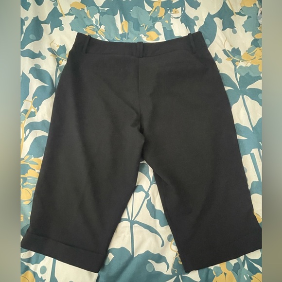 Worthington Petite Modern Fit Knee Length Black Shorts Size 16P - Picture 7 of 8